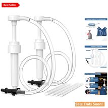 Universal 2 Pack Fluid Pump Set - 10cc per Stroke, Ideal for Auto Mainte... - $20.74