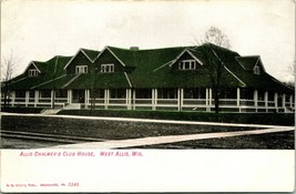 Vtg Postcard c. 1908 West Allis Wisconsin - allis Chalmer&#39;s Club House - £4.71 GBP