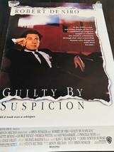 Movie Theater Cinema Poster Lobby Card 1991 Guilty by Suspicion Robert D... - £31.15 GBP