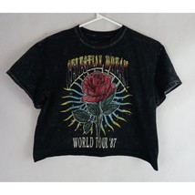 Fifth Sun Celestial Dreams World Tour &#39;87 Cropped T-Shirt Size Medium - £15.49 GBP