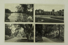 Vintage RPPC Postcard Lot UK Newstead Abbey Pilgrims Oak The Lake Bidworth Dale - £11.59 GBP
