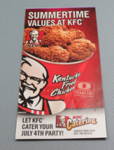 KFC Expired Coupons 2008 Summertime Theme Let KFC Cater Your July 4th Party! - £11.57 GBP