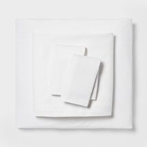 Room Essentials Queen Easy Care Cotton Blend Sateen Sheet Set White 225T... - $340.51 MXN Room Essentials Queen Easy Care Cotton Blend Sateen Sheet Set White 225T... - $340.51 MXN