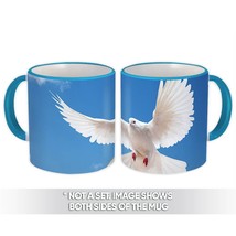 Dove : Gift Mug Bird Religious Holy Spirit Nature Inspirational - £12.60 GBP