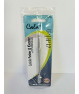 Cuticle Pusher &amp; Cleaner Professional Quality Cala Stainless Steel - £9.08 GBP