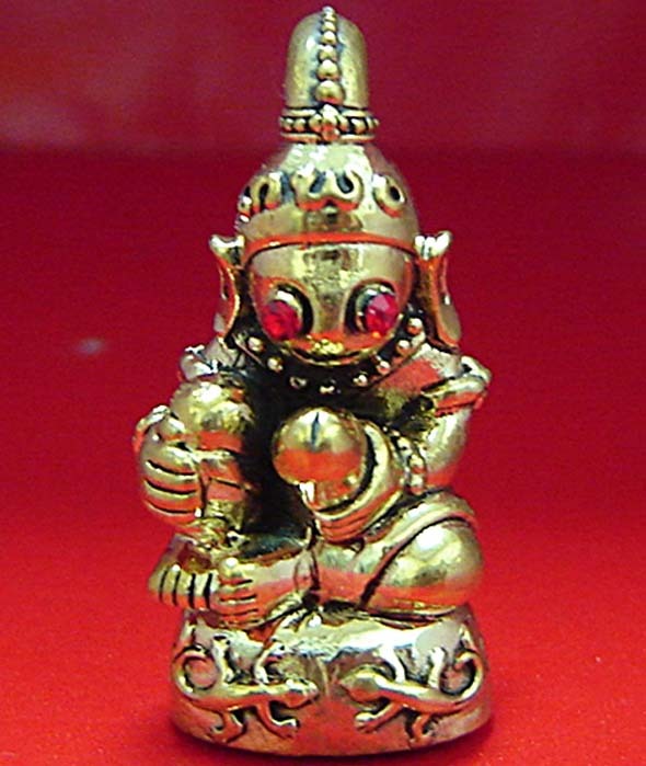 Thai Souvenir Amulets TALISMAN PRA YA NGUNG LUENG THONG PENDATS KRUBA SUBIN - £59.36 GBP