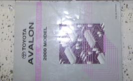2000 Toyota Avalon Electrical Wiring Diagram Service Shop Repair Manual ... - £39.16 GBP