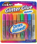 Cra-Z-Art Assorted Colors Washable Glitter Glue Tubes WHOLESALE LOT Case... - $21.69 CAD