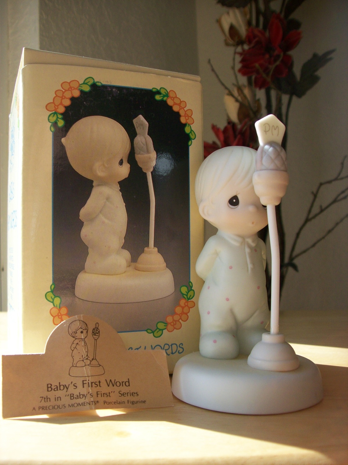 1992 Precious Moments “Baby’s First Words” Figurine  - £23.59 GBP