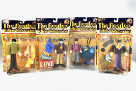 Mcfarlane Toys The Beatles Yellow Submarine Lot Of 4 Action Figures - £193.78 GBP