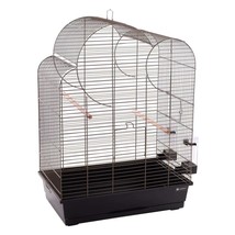 FLAMINGO Parakeet Cage Wammer 1 54x34x75 cm Metallic Taupe - £91.70 GBP