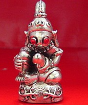 Thai Souvenir Amulets TALISMAN PRA YA NGUNG LUENG THONG PENDATS KRUBA SUBIN - $125.00