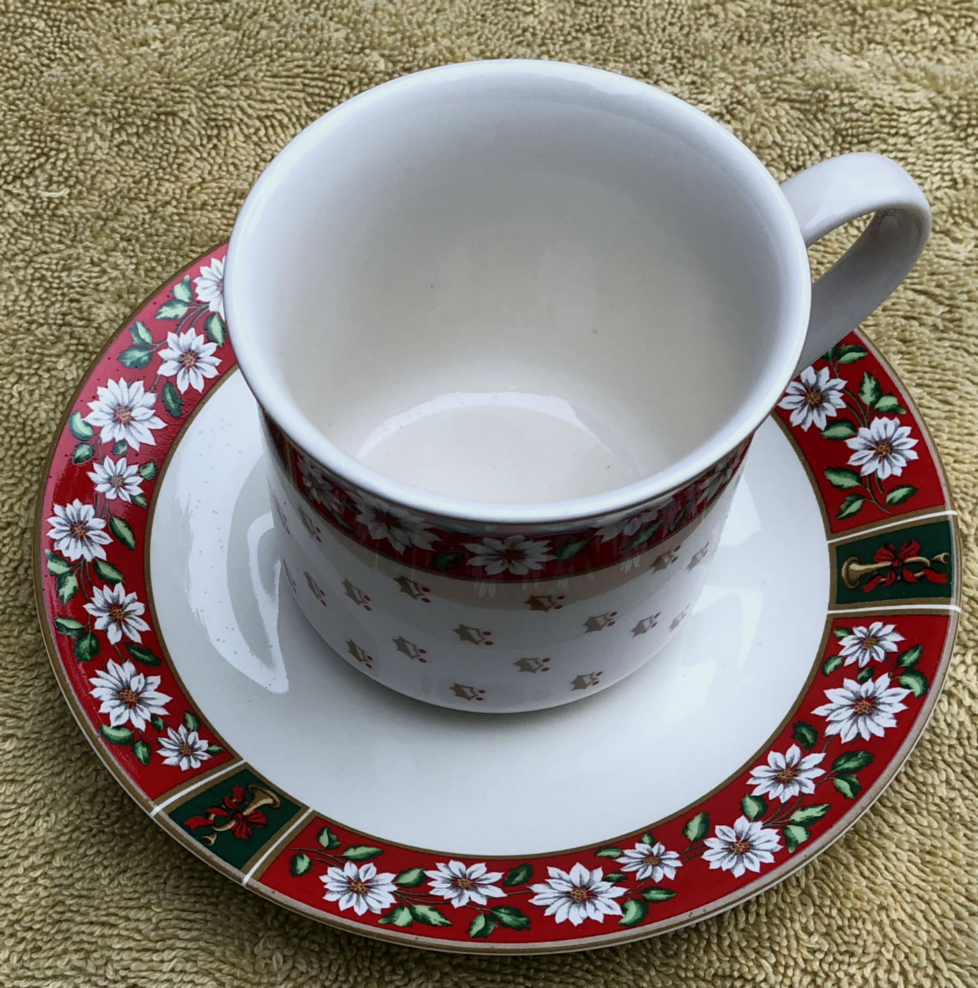 Charlton Hall Japan cups and saucers (8 each) - $64.00