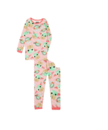 Star Wars Girls Size 5 Baby Yoda Pink Shirt Bottom 2 Piece Pajama Set NWOT - £7.77 GBP