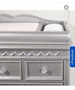 Baby Cache Adelina Changing Table Topper - Metallic Gray-BRAND NEW-SHIP ... - €300,99 EUR