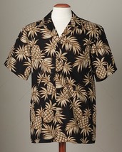 RJC Pineapple Aloha Shirt Made in Hawaii Large or XL - £36.07 GBP