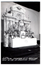 Main Altar Cathedral of St Augustine built in 1791 Florida Postcard - £7.68 GBP