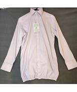 Tommy John Men's Stay Tucked Dress Shirt Slim Fit Button-up L/S: 16-32-33 NWT  - $24.50