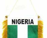 K&#39;s Novelties Nigeria Mini Flag 4&quot;x6&quot; Window Banner w/Suction Cup - $2.88