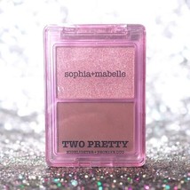 Sophia + Mabelle Two Pretty HONEY BREEZE Volume III Bronzer &amp; Highlighter Duo - £14.21 GBP