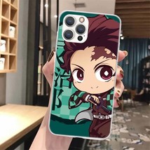 Anime Demon Couple Phone Case For iPhone 11 12 14 13 Pro MAX XS XR X 7 8 Plus Ne - £7.13 GBP