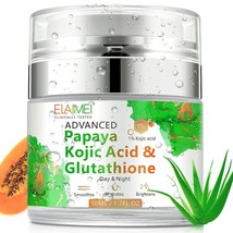 Papaya Cream, Kojic Acid Glutathione  Skin Nourishing Resurfacing Face C... - £12.74 GBP