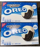 Oreo ~ White Fudge Covered Cookie Limited Edition 2-Packs 8.5 Oz, 04/2025 - $26.72