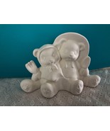 S3 - Gardening Cuddle Bears Ceramic Bisque Ready to Paint, You Paint* - $87.13 MXN