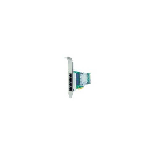 Axiom 435508-B21-AX AXIOM 10/100/1000MBS QUAD PORT RJ45 PCIE X4 NIC CARD... - $377.10
