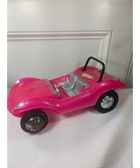 Vintage Irwin dune buggy Barbie doll car pink convertible soft plastic b... - $87.00