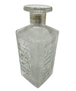 Vintage Walkers Deluxe Bourbon Decanter Bottle License Plates Design - $22.14 CAD