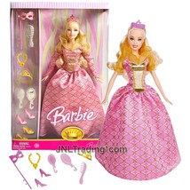 Yr 2006 Masquerade Doll Caucasian Princess BARBIE L2584 in Pink Dress with Mask - £51.95 GBP