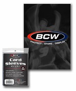 50 packs of 100 (5000) BCW Clear Standard Sized Card Sleeves - $41.15