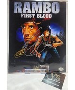 RARE Sylvester Stallone Hand Signed &quot;RAMBO&quot; 8x10 Photo w/coa - $350.00