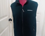 Vintage Dartmouth College Black diamond Vest sz SMALL dark Green Fleece ... - $37.00