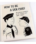 Vintage 1978 How to be a Den Chief Guide Brochure Boy Scout of America BSA - £8.65 GBP