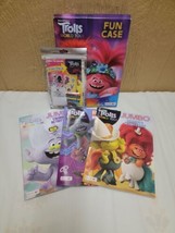 Dreamworks Trolls World Tour Fun Case Coloring Set Opened Box - MISSING 1 BOOK - £5.49 GBP