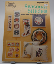 American School of Needlework Seasonal Stitches Cross Stitch Pattern Booklet - £4.89 GBP