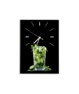Wall Clock BLACK MOJITO - $33.22+