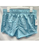 Women&#39;s Large Alive Magnetics Athletic Running Shorts Aqua Blue - $19.13 CAD