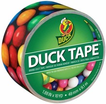 Duck Brand Duct Tape 1 Roll Gumballs 1.88&quot; x 10 yards - £7.98 GBP