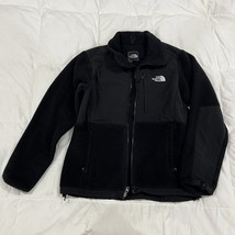 The North Face Denali Jacket Polartec Fleece Nylon Zip Jacket Black Women Size M - £20.50 GBP