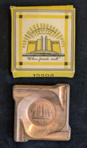 NIB 1933 Chicago World&#39;s Fair Ashtray in Box ~ Chrysler Motor Exhibit Souvenir - £27.93 GBP