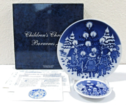 1998 Royal Copenhagen Dancing Around the Christmas Tree Plate and Candle... - €13,02 EUR
