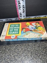 Vintage 1967 Go To The Head of the Class Board Game Milton Bradley Series 15 - £11.86 GBP