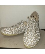 Clarks Espadrilles Leopard Animal Print Shoes Comfort Flats Womens Size 9.5 - $33.85 CAD