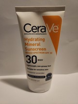 CeraVe Hydrating Mineral Sunscreen Body Lotion SPF 30 5 oz-Exp08/25 - £9.51 GBP