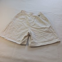 Vintage Lee Authentic Clothing High Rise Women&#39;s White Shorts Pants Size... - $20.78
