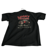 Red Kap Lucky 13 Shirt Mens XL Old Speed Muscle Car Blood Guts Speed Rare - $698.62 MXN