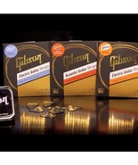 Gibson Electric &amp; Acoustic Guitar Strings – Brite Wire, 80/20 Bronze and... - $18.50